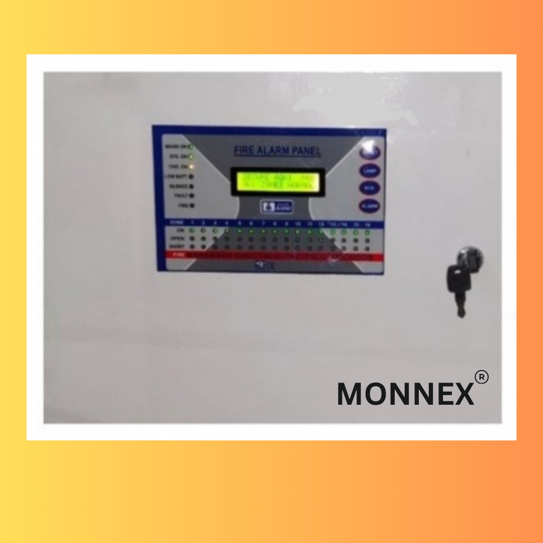 MONNEX fire alarm panel 04 Zone Convenional Type